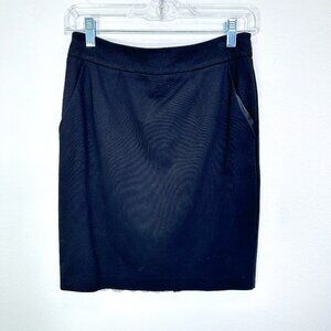 Trina Turk Black Career Pencil Skirt Classic